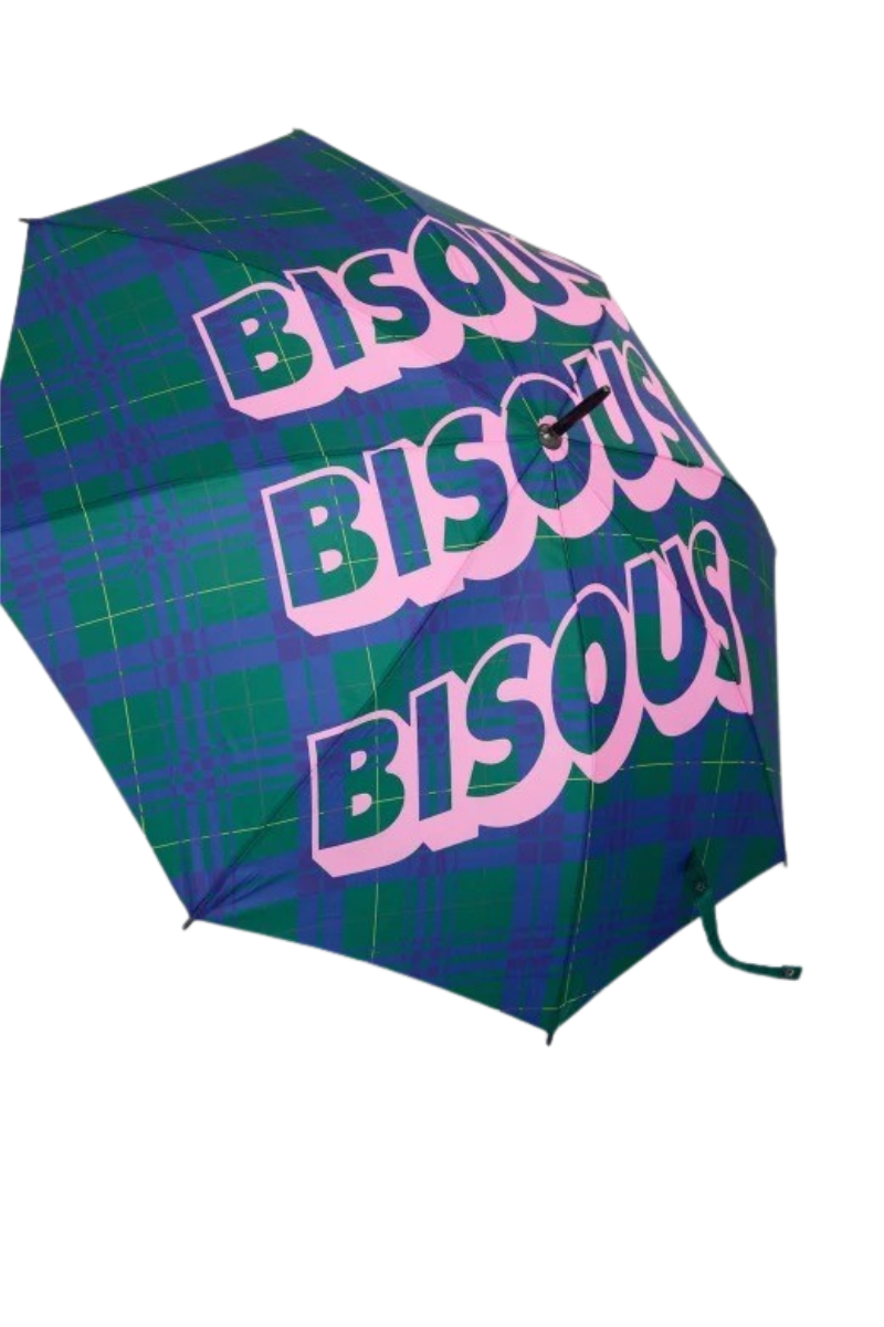 BISOUS SKATEBOARDS UMBRELLA SONICS Tartan