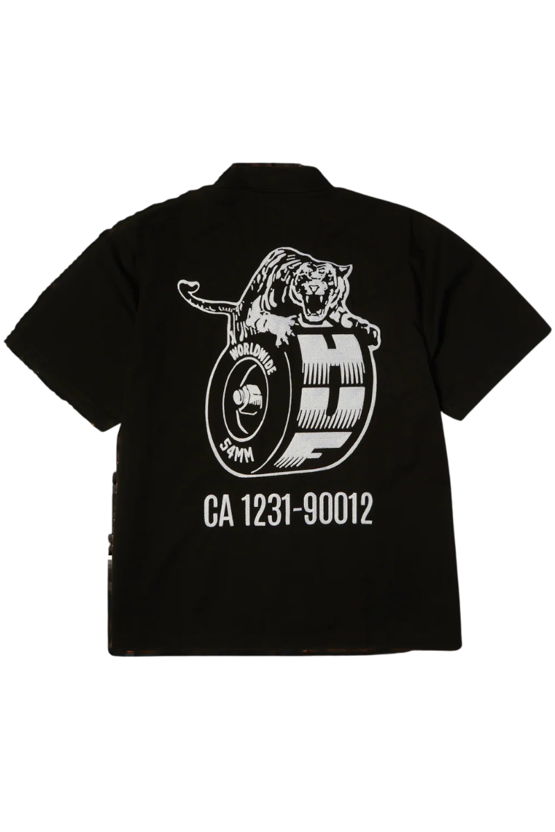 HUF URETHANE SHIRT SS WORK Black