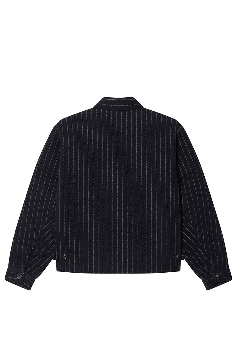 OBEY VERNON ZIP JACKET Navy Multi