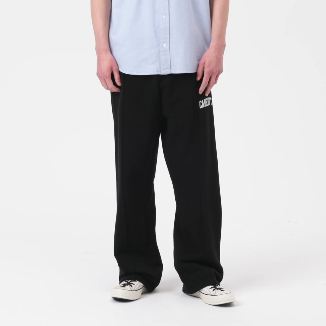 CARHARTT WIP POND CORPS SWEAT PANT Black