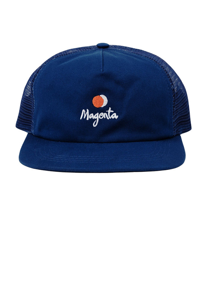 MAGENTA VISION TRUCKER CAP Deep Blue