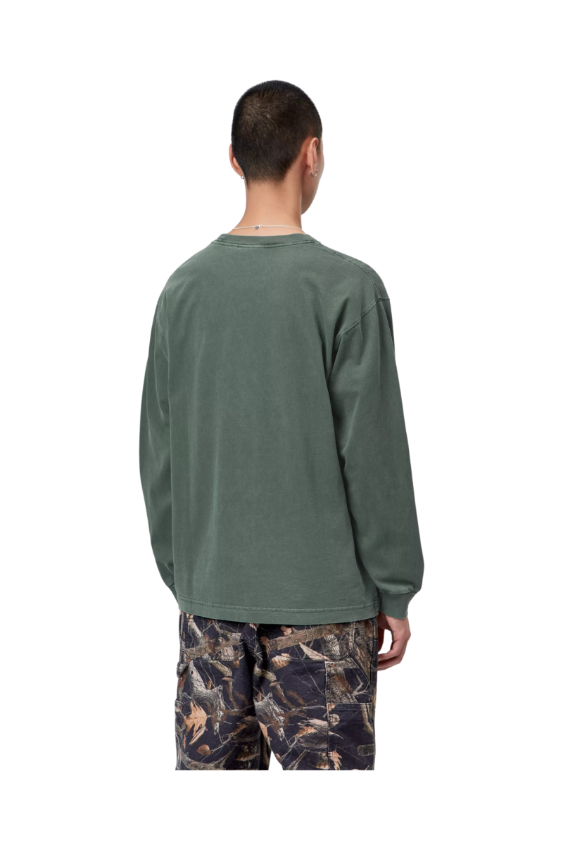 CARHARTT WIP L/S VISTA T-SHIRT Dark Scarab