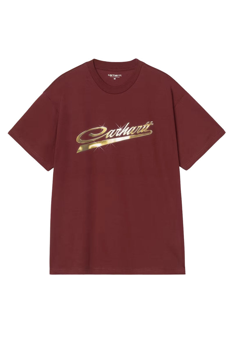 CARHARTT WIP VROOOOM T-SHIRT Marsala