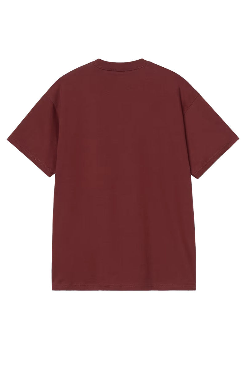 CARHARTT WIP VROOOOM T-SHIRT Marsala