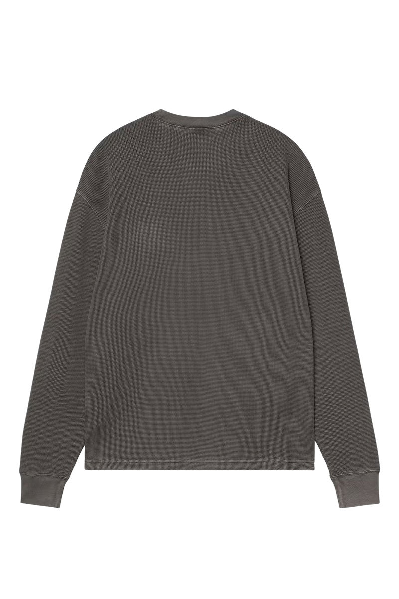 CARHARTT WIP L/S VISTA WAFFLE T-SHIRT Black