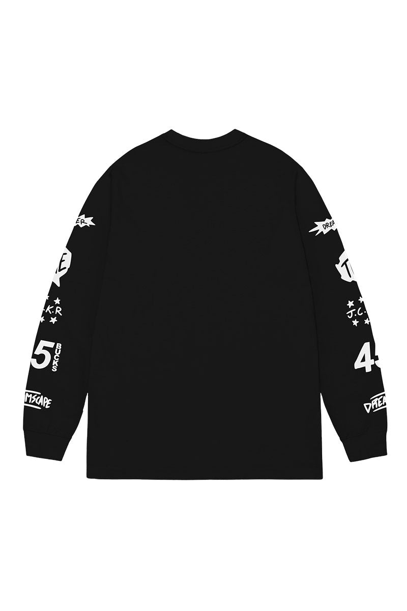 JACKER WAKE UP L/S T-SHIRT Black