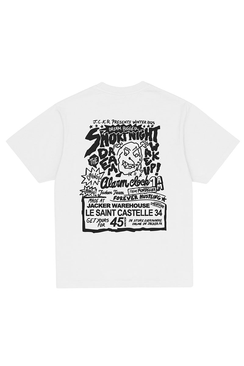 JACKER WAKE UP T-SHIRT White