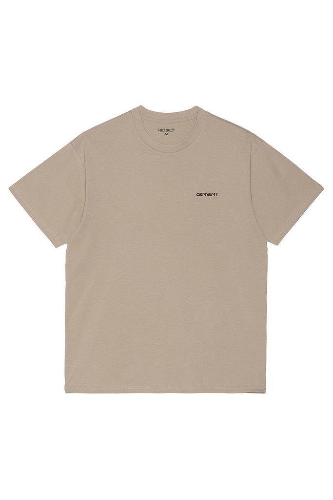 CARHARTT WIP SCRIPT EMBROIDERY T-SHIRT Wall / Black