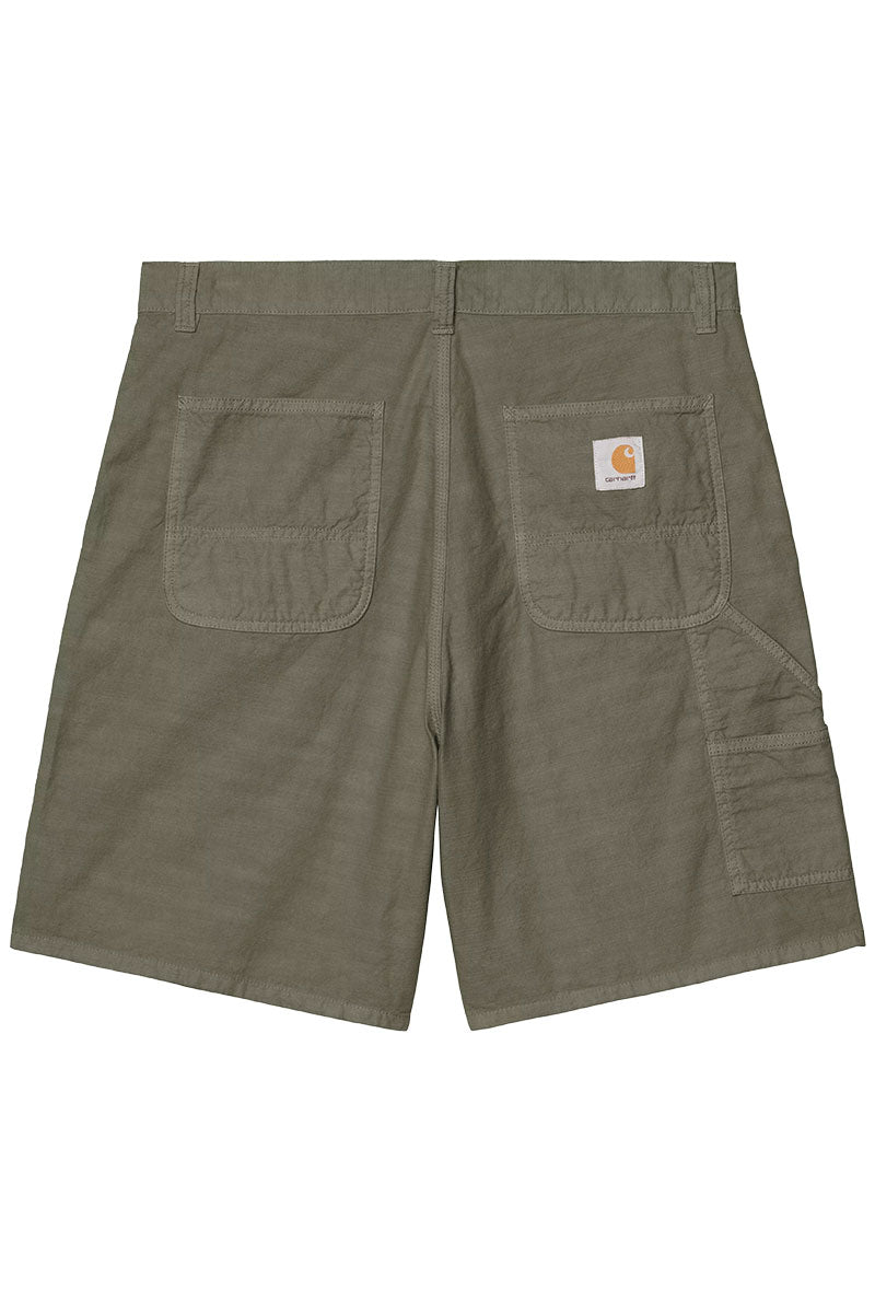 CARHARTT WIP WALTER SINGLE KNEE SHORT Leaf Garment Dyed 