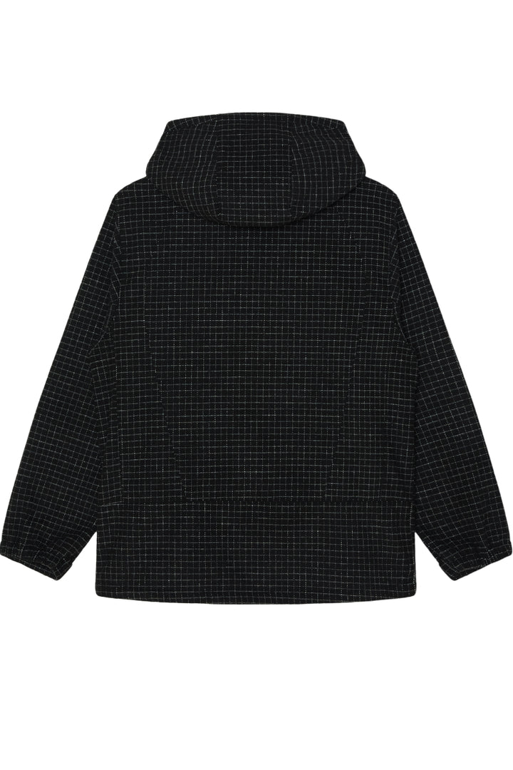 Veste Obey Obsidian Wooly à carreaux noirs – vue 2