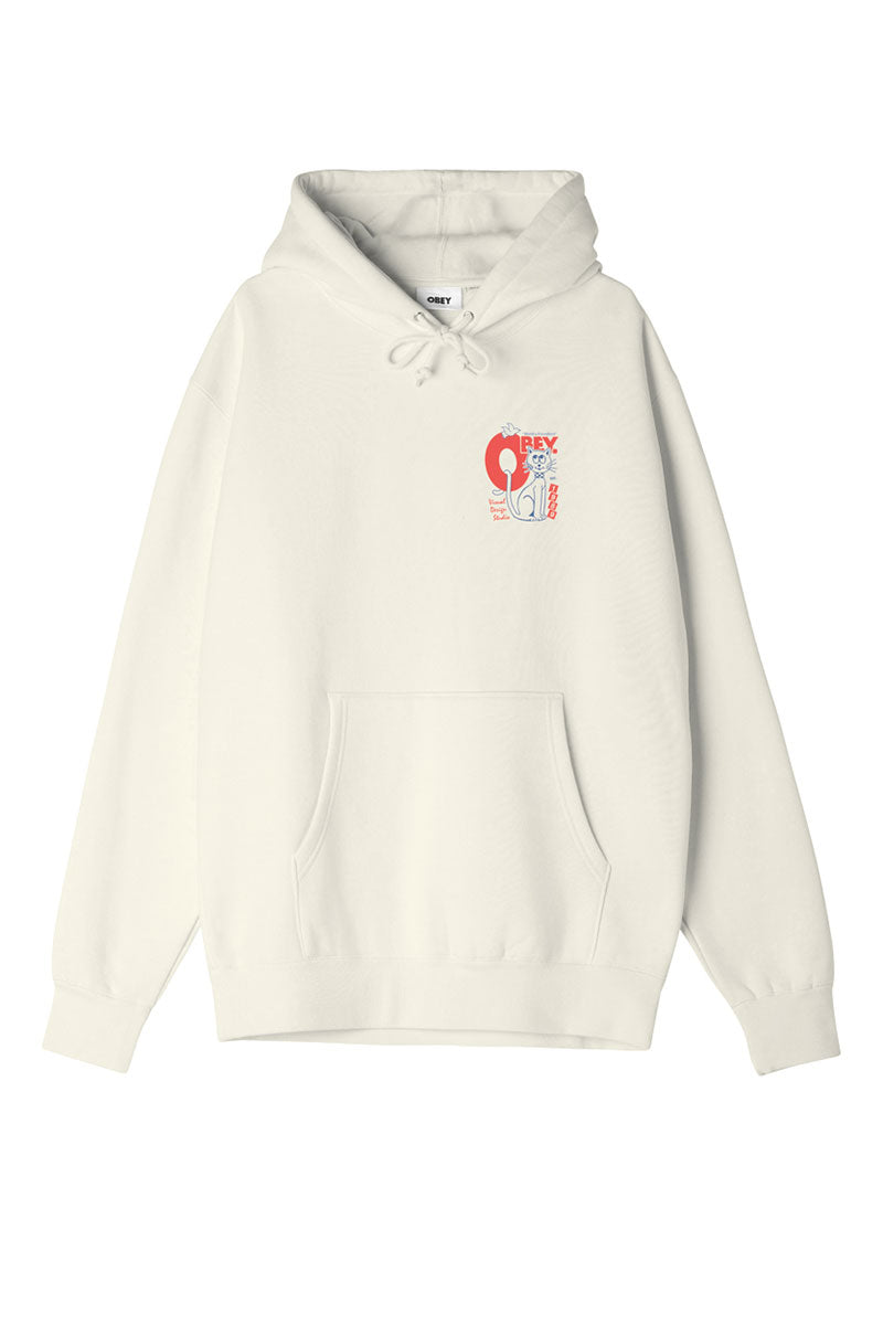 OBEY WORLD'S FRIENDLIEST HOODIE Unbleached