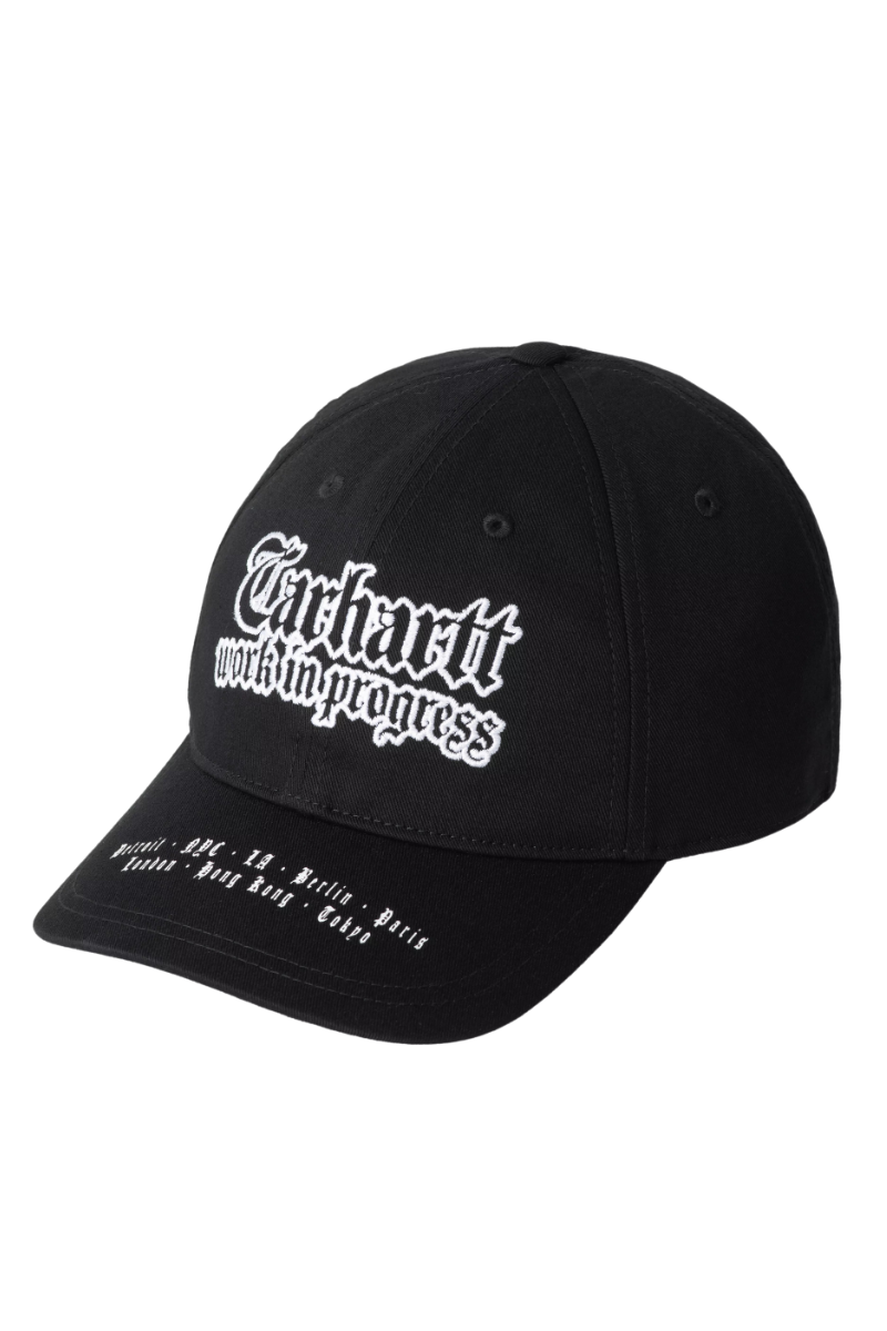 CARHARTT WIP WORLD TOUR CAP Black / White