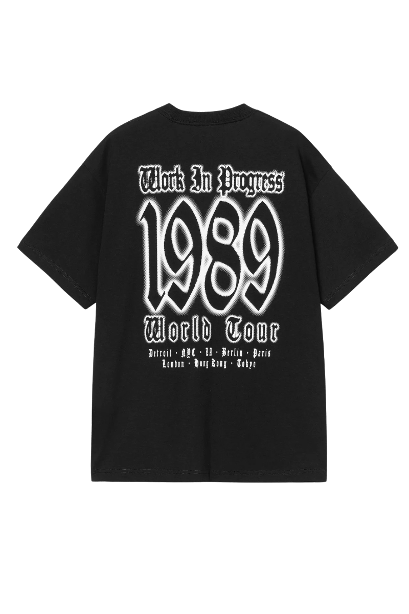 CARHARTT WIP WORLD TOUR T-SHIRT Black