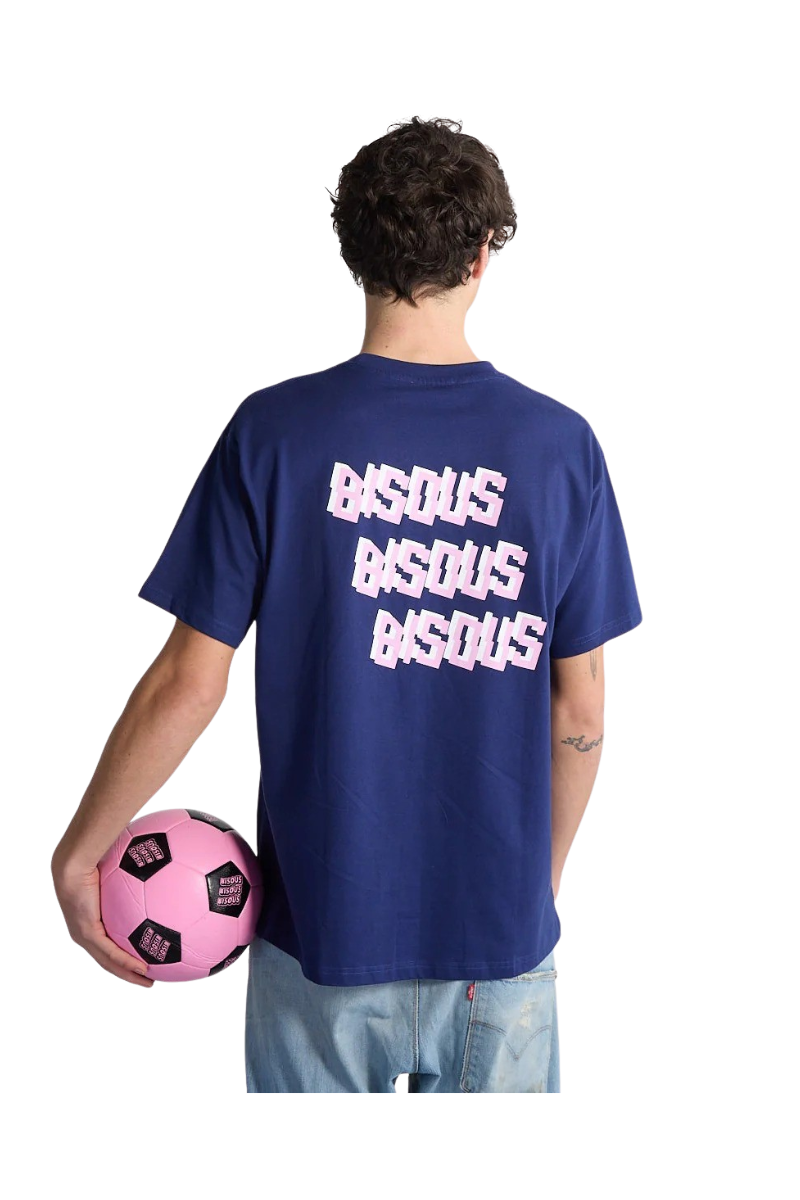 BISOUS SKATEBOARDS X3 T-SHIRT Navy