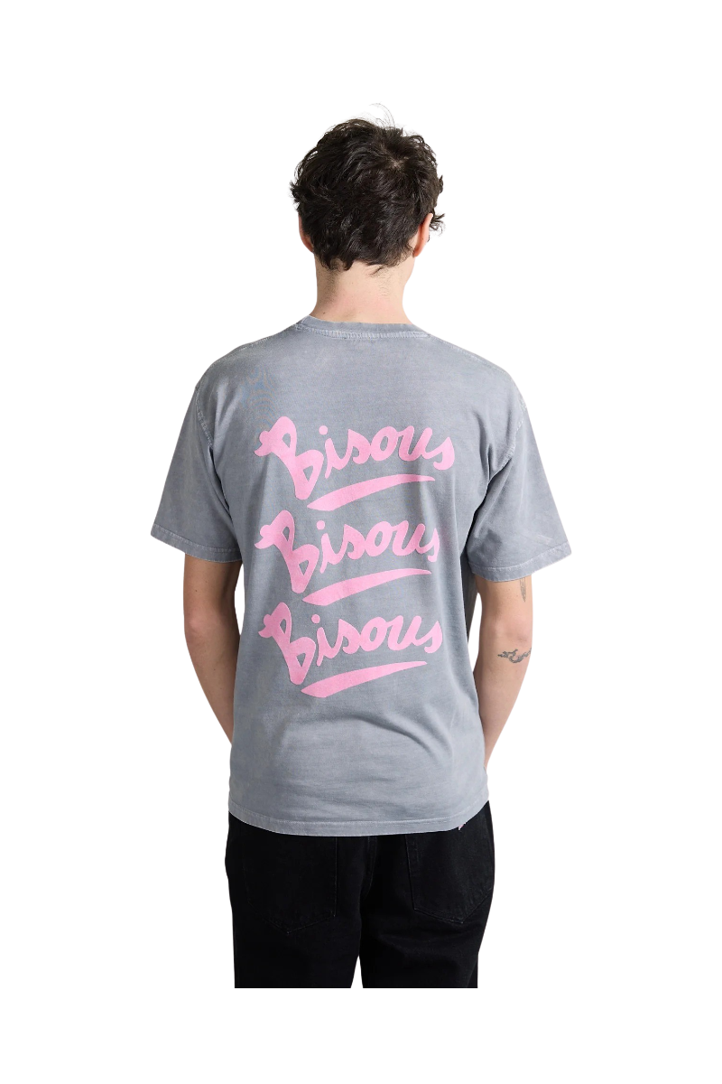 KISSES SKATEBOARDS SONICS T-SHIRT Light Blue