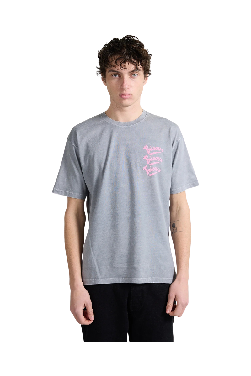 KISSES SKATEBOARDS SONICS T-SHIRT Light Blue