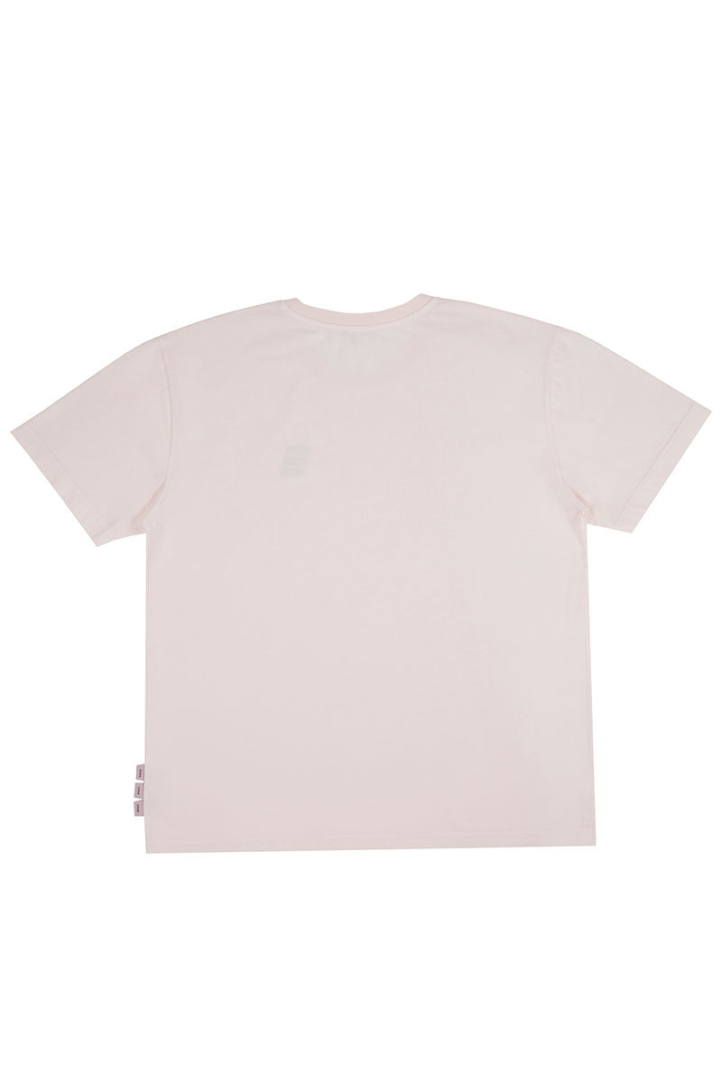 BISOUS SKATEBOARDS T-SHIRT BISOUS X3 Pink