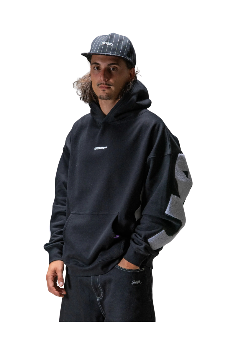 JACKER YETORIUS HOODIE Black