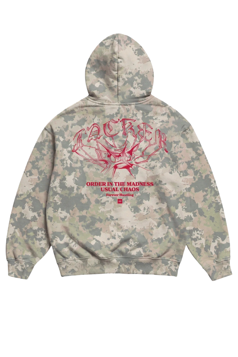 JACKER N°1890 HOODIE ZIP Camo
