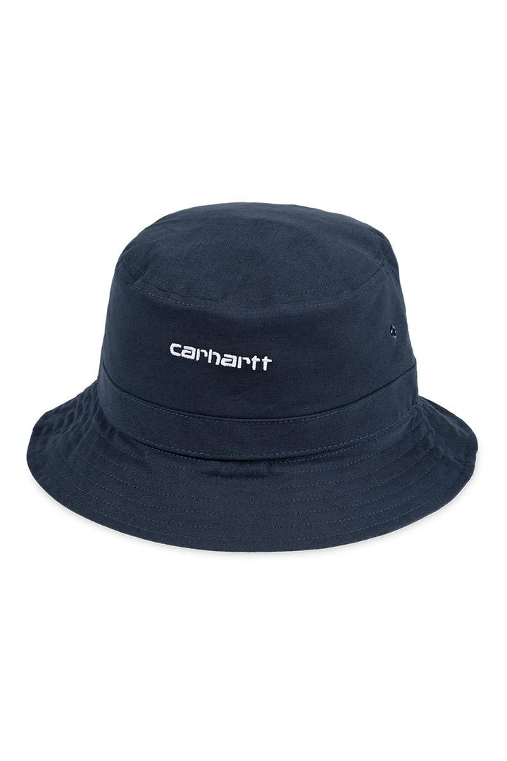 Bob Carhartt WIP Script bleu marine foncé et blanc