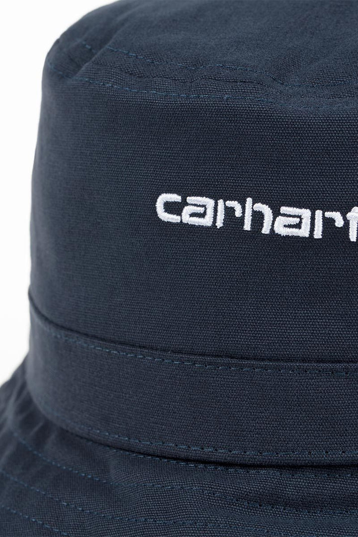 Bob Carhartt WIP Script bleu marine foncé et blanc – vue 2