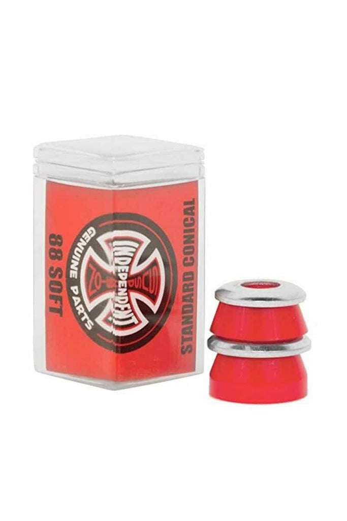 INDEPENDENT BUSHINGS CONICAL SOFT 88A RED